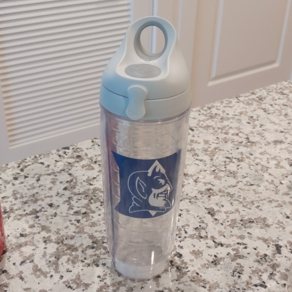 Used Duke University waterbottle tervis